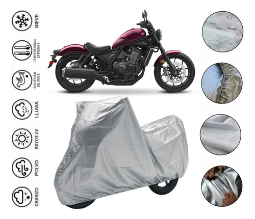 Cover Cubierta Moto Para Honda Rebel 1100 Dct