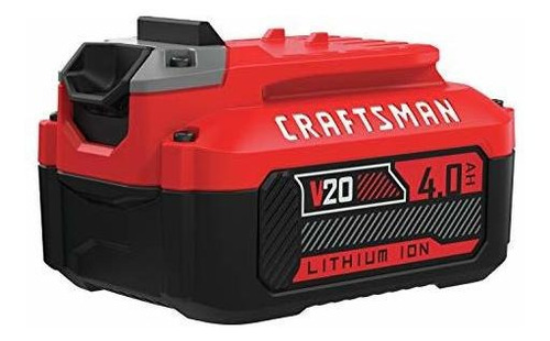 Batería De Iones De Litio Craftsman V20, 4.0 Amperios Por H