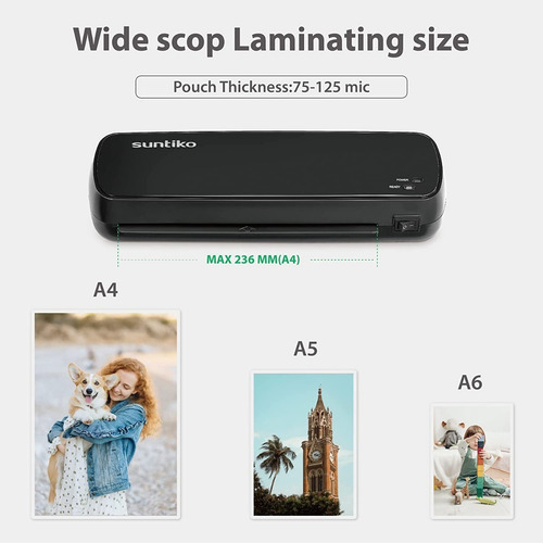 Laminador Plastificador A4 A5 A6