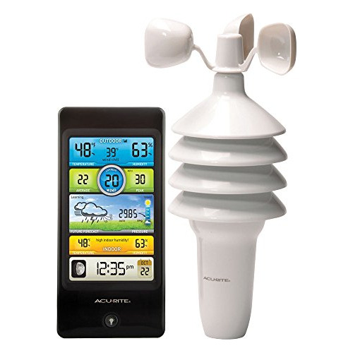 Acurite Weather Station Pro: Temperatura Y Humedad Del Vient