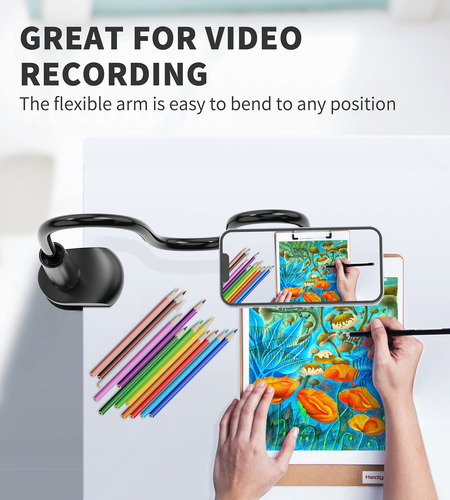 Phone Holder Mount Ditouch Magnetic Gooseneck For iPhone