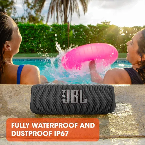 Jbl Flip 6 Altavoz Bluetooth Portátil, Sonido Potente, Azul