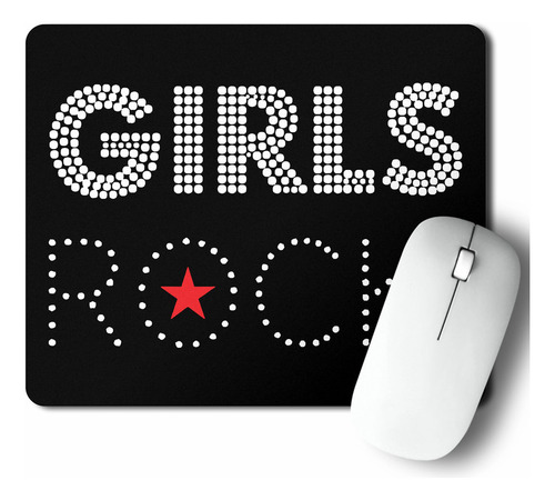 Mouse Pad Girls Rock (d1514 Boleto.store)