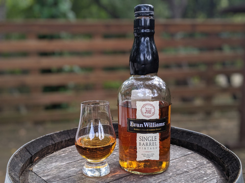 Whisky Evan Williams Bourbon Single Barrel Importado 750ml P