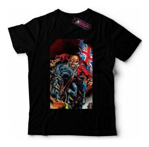 Remera  Iron Maiden 13 Digital Stamp Dtg Premium