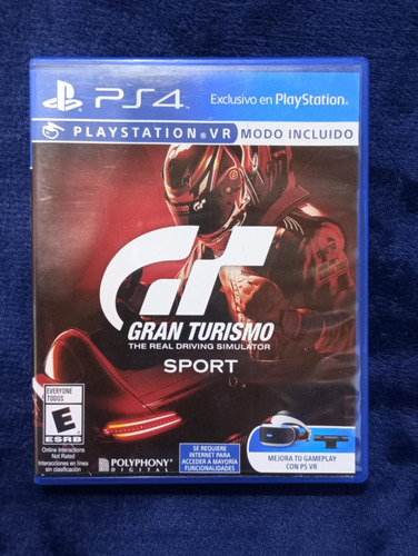 Juego Físico Gran Turismo Sport Original Ps4 