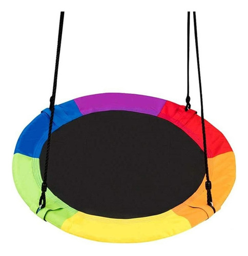 Columpio Mecedor Ovalado Multicolor
