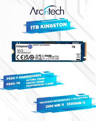 Pc Gamer Arcintech Ryzen 7 M.2 1tb 128gb Gabinete Rgb Wifi