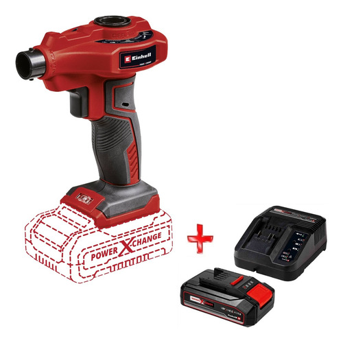 Mini Compresor Bomba Inflador Einhell 18v Ce-ap + Bat + Carg