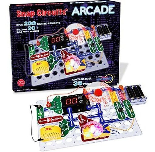 Juego Circuitos Snap Circuits Sca-200 Arcade 8años Y Más