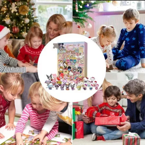 . 24 Calendario De Adviento De Navidad De Puntada For Ninos