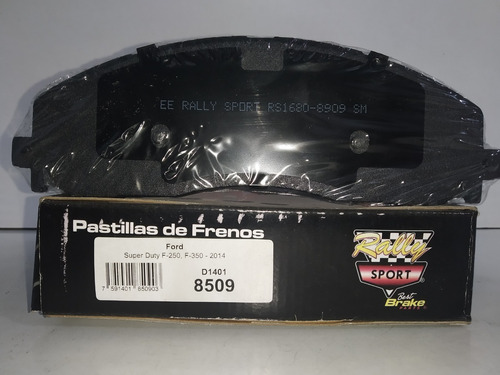 Pastilla De Freno Delant Super Duty F250, F350 13/16  (8909)
