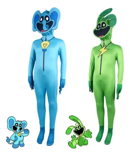 C New Poppy Playtime Animales Sonrientes Cos Monos 2024