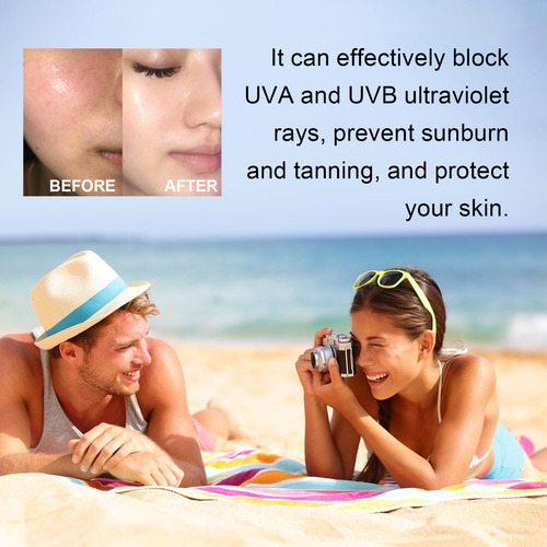 La Loción De Protección Facial Ouhoe Aísla Los Rayos Uv Y An
