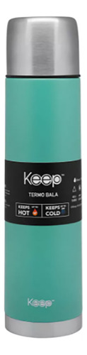 Termo Bala Rubber Keep 1 Litro Acero Inoxidable