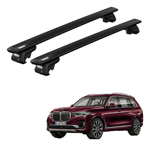 Rack Bagageiro Thule Evo Bmw X7 Suv 2019 Em Diante