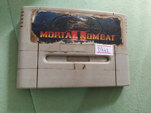 Jogo Super Nintendo Mortal Kombat 2 D347 (Usado)