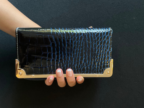 Cartera Karen Piel Charol