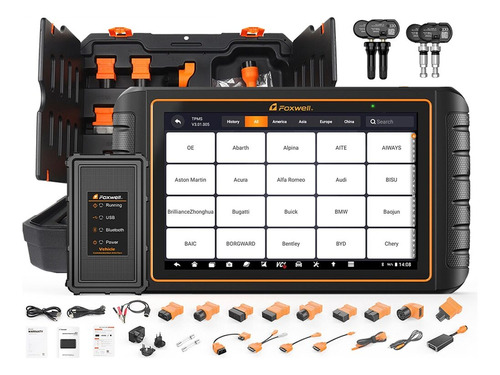 Escáner Automotriz Foxwell Gt75ts Obd2 (español Y Portugués)