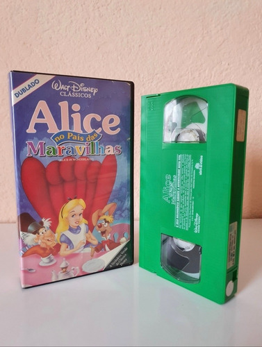 Vhs - Alice No País Das Maravilhas - Dublado