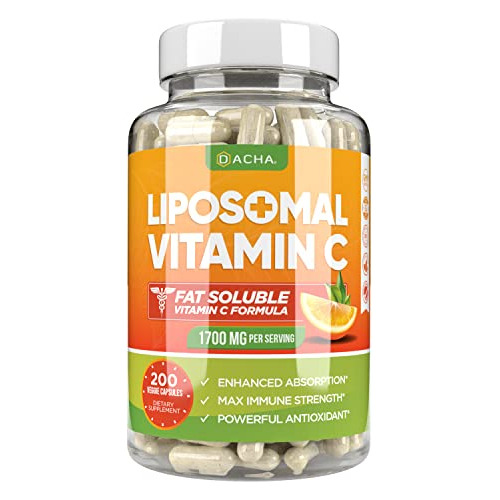 Dacha Natural Liposomal Vitamina C - 1700mg, 200 3xsx9