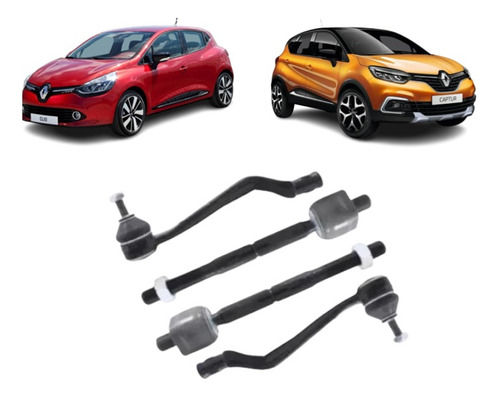 Juego Axiales +terminales Renault Clio 4 Captur