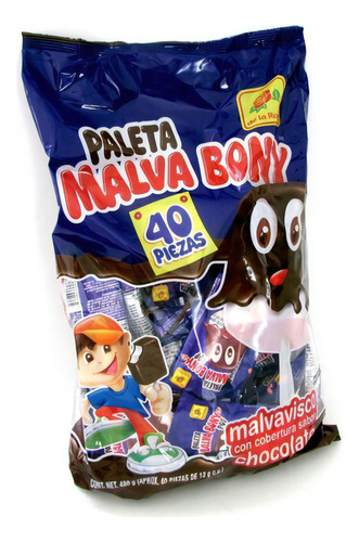 Caja Paleta Malvabony Con 16 Paquetes De 40 Piezas