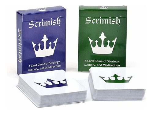 Nexci Scrimish Strategy Card Game - Juego Portátil Para Fie