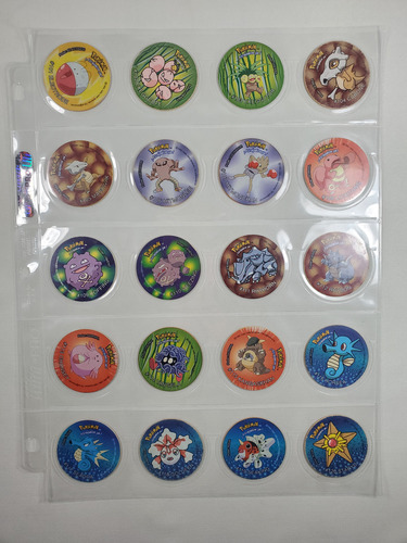 Súper Colección: Tazos Primera Generación 150 Pokémon + Ash (Usado)