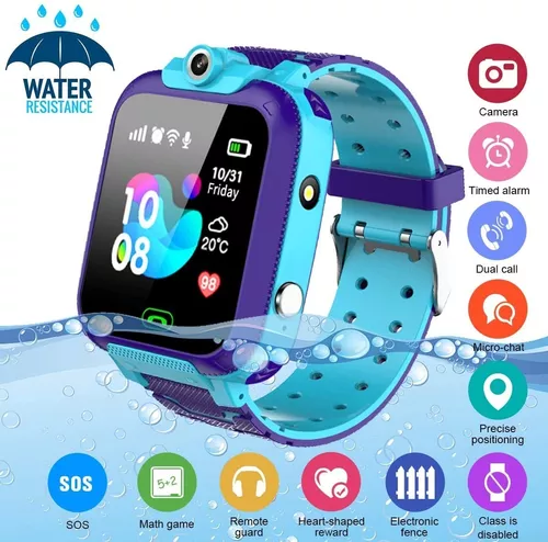 Reloj inteligente para niños Q12 Azul – Digitek Chile