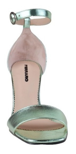 Sandalias De Fiesta Elegantes Mujer De Cuero Amira - Ferraro