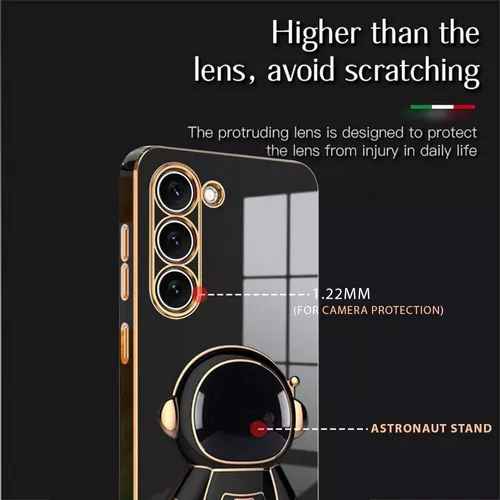  Funda para Realme 10 compatible con Realme 10 con protector de  pantalla de vidrio templado, PC + TPU 2 en 1, soporte de anillo, efecto  luminoso, YGH-YH : Electrónica