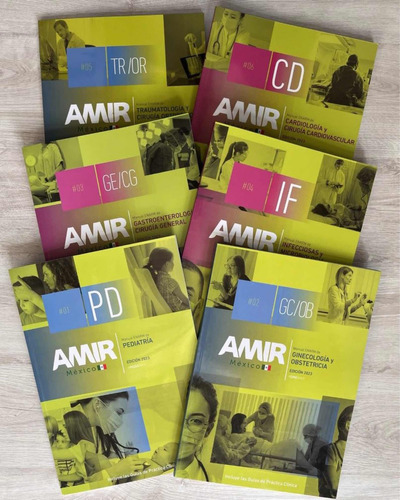 Manual Amir Para El Enarm Mexico 2023: Manual Enarm De 22 Especialidades, De Amir. Serie Amir Mexico, Vol. 22. Editorial Amir Mexico, Tapa Blanda, Edición 2023 En Español, 2023