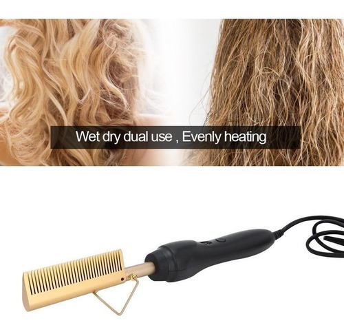 Multi-functional Electric Heating Straightener Comb