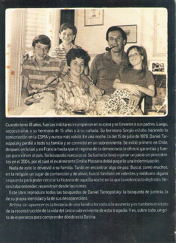 Imagen 3 de 5 de Betina Sin Aparecer // Daniel Tarnopolsky