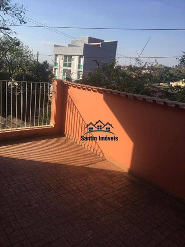 Imagem 3 de 29 de Sobrado Com 3 Dormitórios, Cozinha, Sala , Espaço Gourmet, Quintal, 02 Wc, 03 Vagas À Venda, 188 M² Por R$ 485.000 - Vila Guaraciaba - Santo André/sp - So0435