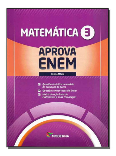 Livro Aprova Enem Matematica Volume 3     