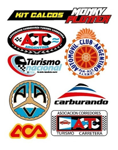Calcos  Automóvil Club Argentino 