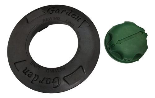 Tapa De Cabezal Oleomac Color Negro