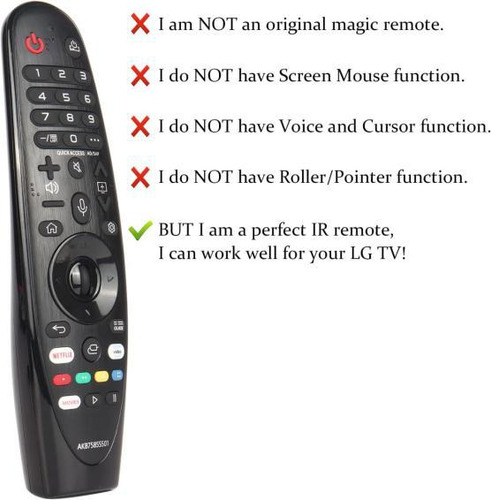 Control Remoto Para Lg Mr20ga Sin Voz,sin Punteroakb75855501