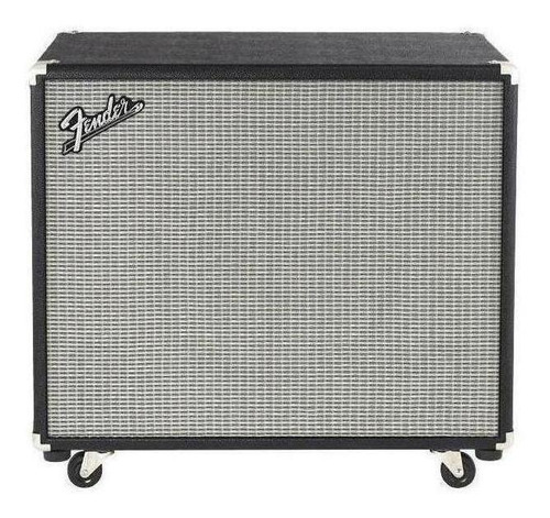 Gabinete De Bajo 2249500000 Fender Color Negro y Plateado