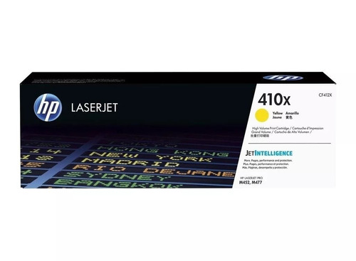 Toner Hp Laserjet 410x Amarillo Cf412f Origin Alta Capacidad