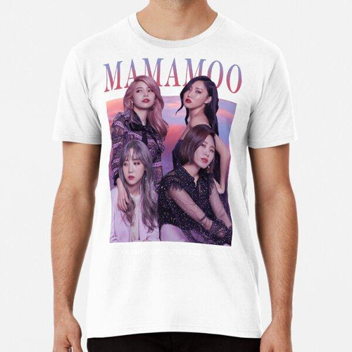 Remera Sesión De Fotos De Miembros De Mamamoo Vintage Retro 