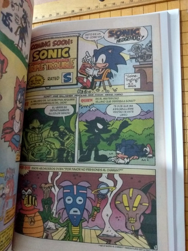 Imagen 4 de 5 de Cómic Sonic Tomo 3 Incluye Los Comics Del 21 Al 30 En Españo