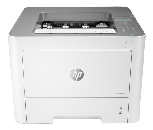 Imagen 1 de 2 de Impresora simple función HP 408dn blanca 110V