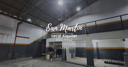 Local Alquiler San Martin 693 Mts2 Sonmetros2