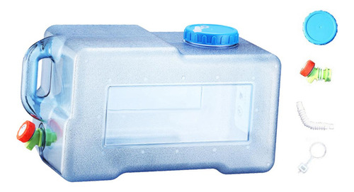 Recipiente De Agua Portátil Con Grifo, Cubo De 25 Litros