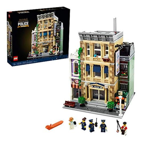 Lego Police Station 10278 Building Kit; Un Modelo Exhibible 