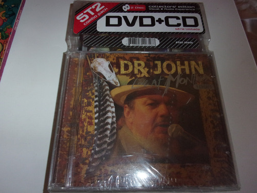 Cd Dvd Pack Dr John Live At Montreux 1995 Nuevo Brazil 40a