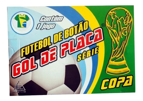 JOGO FUTEBOL DE BOTAO CARTELA COM 05 - Top Brasil Presentes